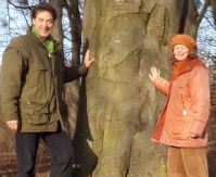 Meditatives Waldbaden